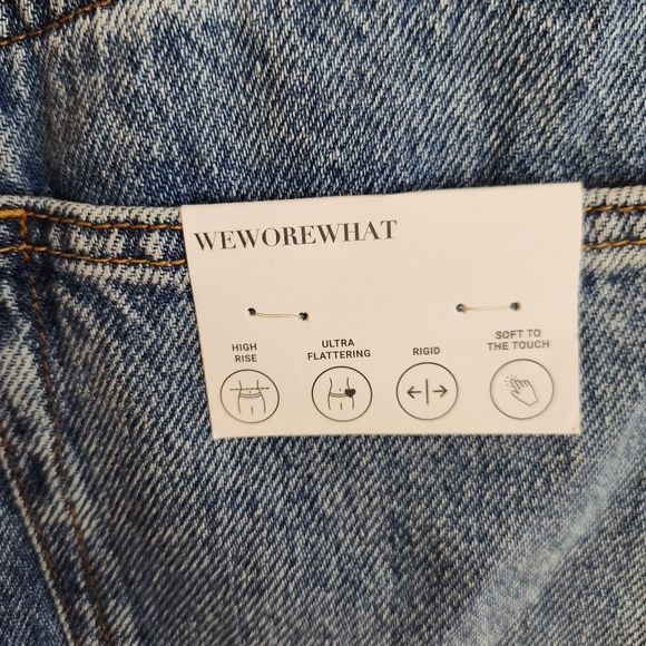 WeWoreWhat High Rise Wide Leg Jeans NEW Size 26 - Picture 11 of 11